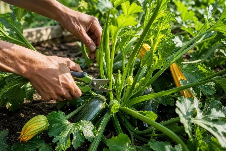 Quelle est la meilleure façon de tailler les plants de courgettes pour une récolte abondante?